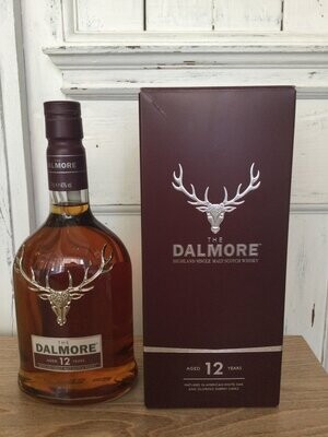 Dalmore, Highland single malt scotch whisky aged 12 years old