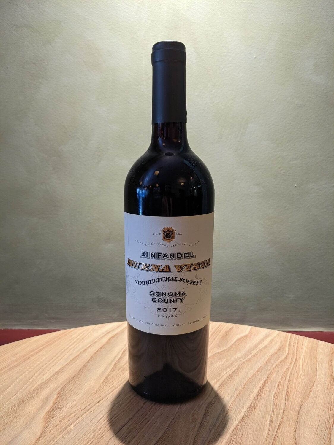 Buena Vista, Sonoma Zinfandel, California, 2017, 15.5% ABV, 750 ml