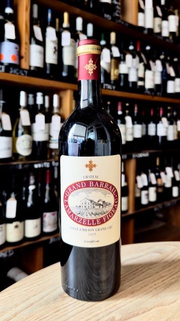 Chateau grand Barrail Lamarzelle Figeac, St Emilion Grand Cru Bordeaux France  2019, 13% (750ml)