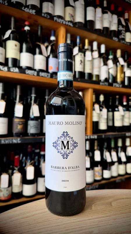 Barbera d‘Alba, Mauro Molino 2024, Italy  14.5% (750ml)