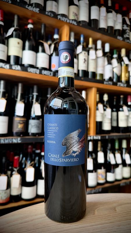 Classico RiservaChianti, Casale dello Sparviero, Tuscany Italy 2021, 14.5% (750ml)