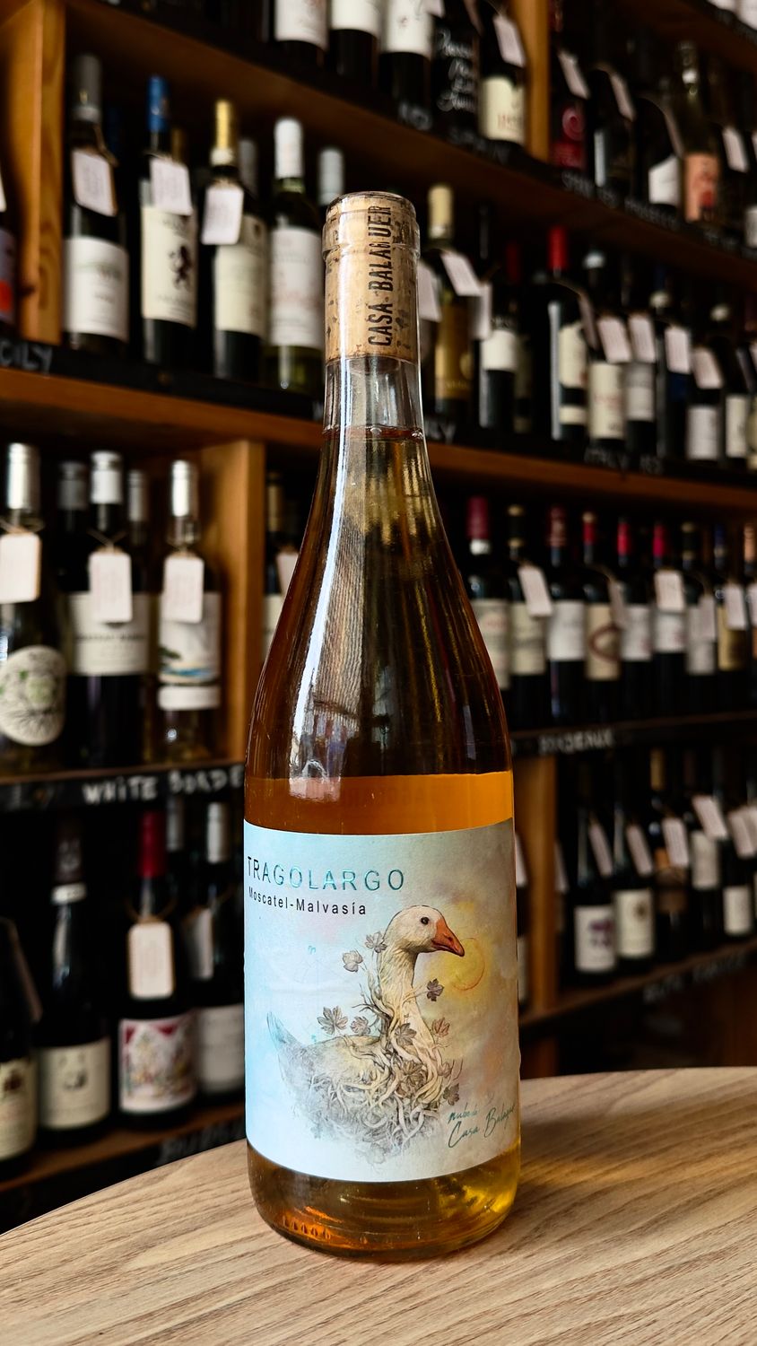 Tragolargo, Moscatel Malvasia, Alicante Spain 2024, 12%,   750ml