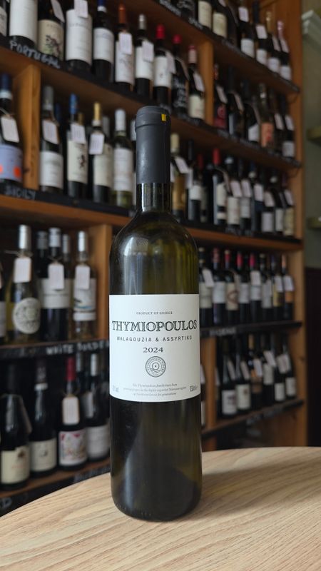 Thymiopoulos, Malagouzia Assyrtiko, Macedonia Greece, 2024, 13% (750ml)