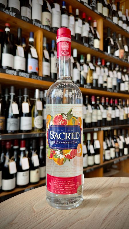 Sacred Grapefruit Gin, ABV 43.8%, 70cl