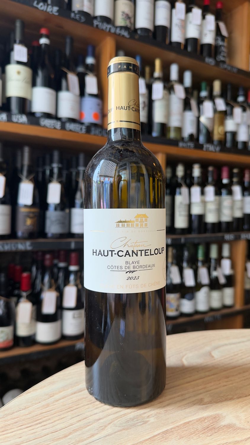 Chateau Haut Canteloup, Bordeaux white, France, 2023,  14% ABV, 750ml.