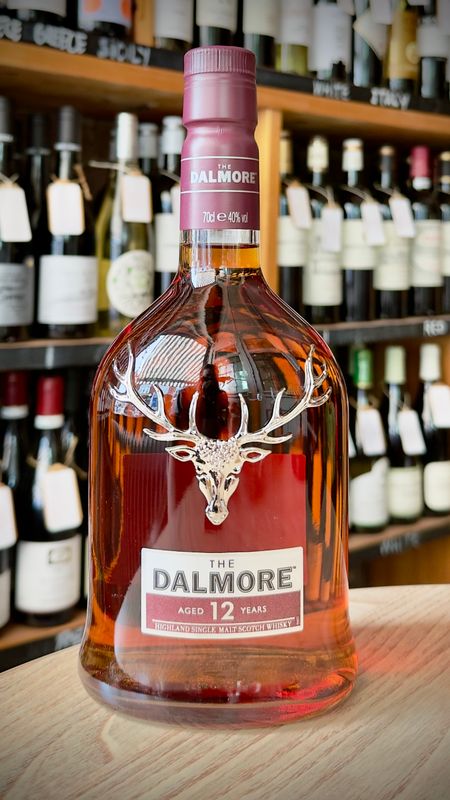 The Dalmore, Highland Single Malt Scotch Whisky Aged 12 years old