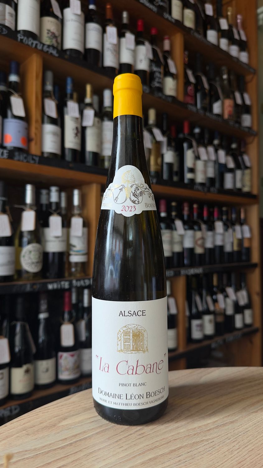 Pinot blanc La Cabane, domaine Leon Boesch, Alsace France, 2023, 12%ABV