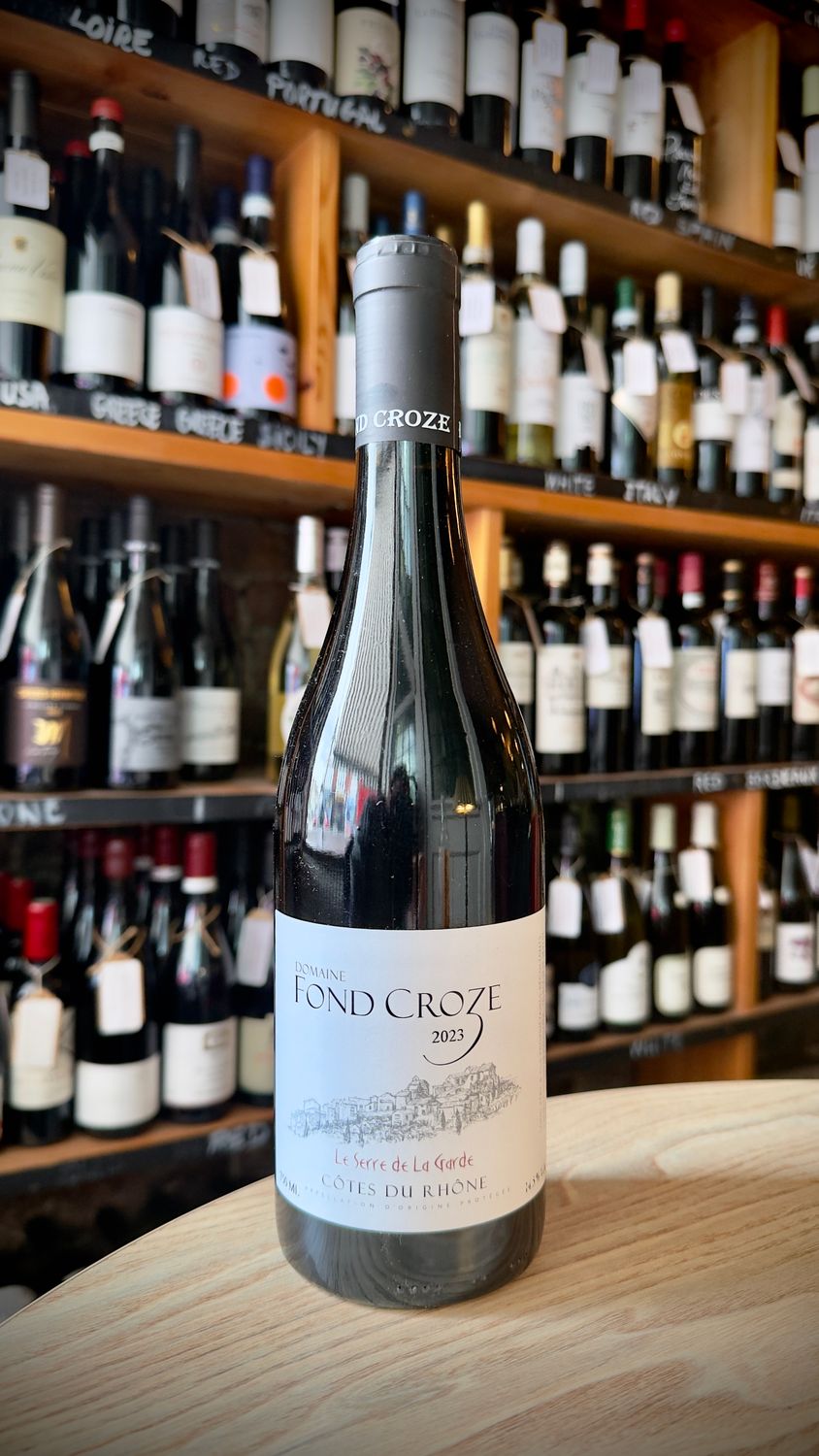 Fond Crozes, Cotes du Rhone, France, 2023, 14.5% ABV, 750 ml