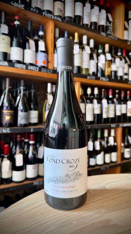 Fond Crozes, Cotes du Rhone, France, 2023, 14.5% ABV, 750 ml