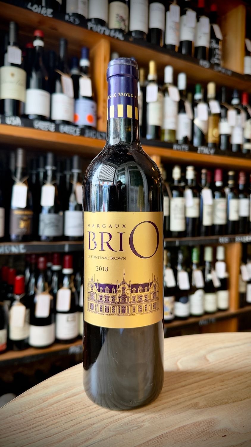 Brio de Cantenac-Brown, 2018