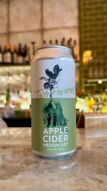 Two Farmers Apple Cider Medium Dry, 4.5% ABV, 440ml