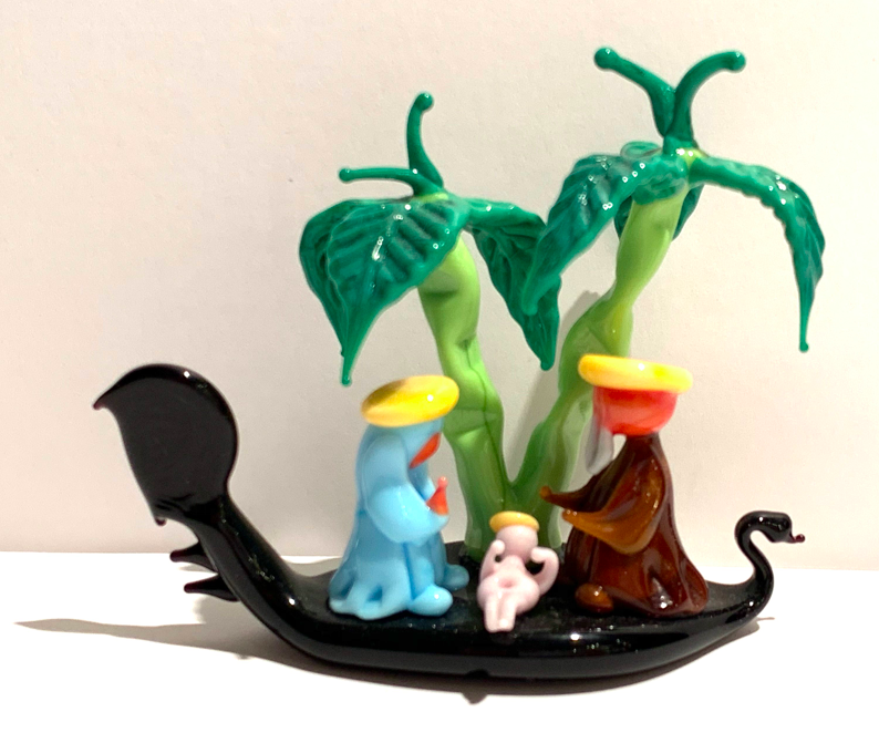NATIVITY on Gondola + palms