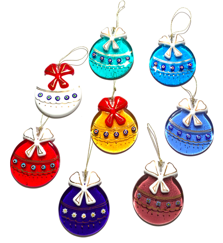 FLAT CHRISTMAS BALLS