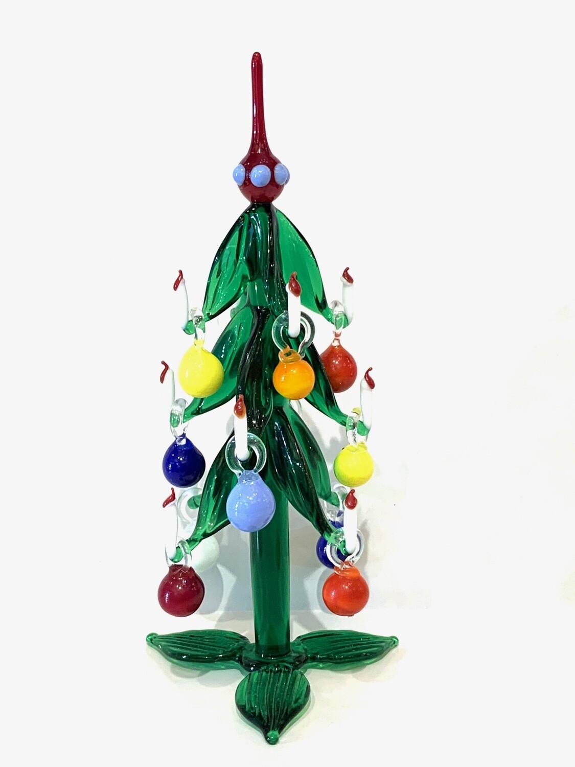 GLASS CHRISTMAS TREE