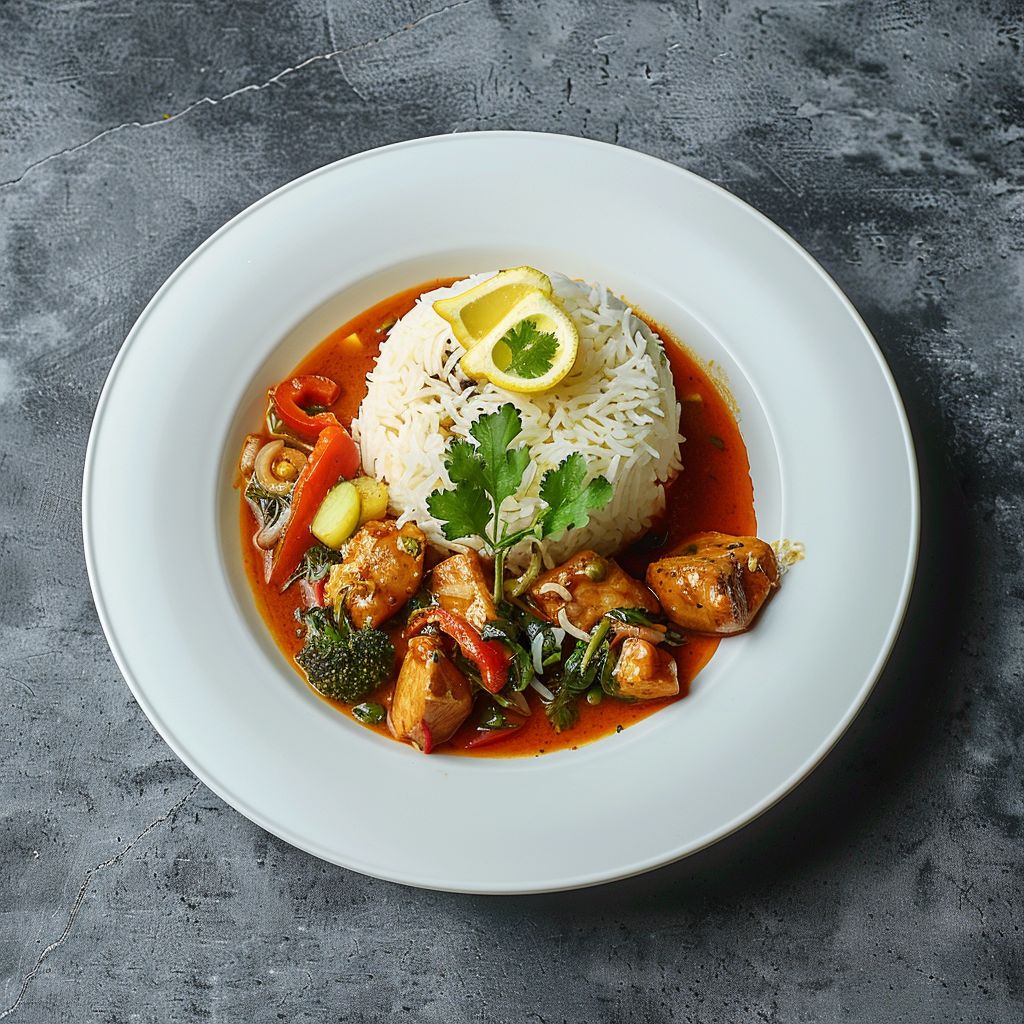 Bombay duckden-fresh salad