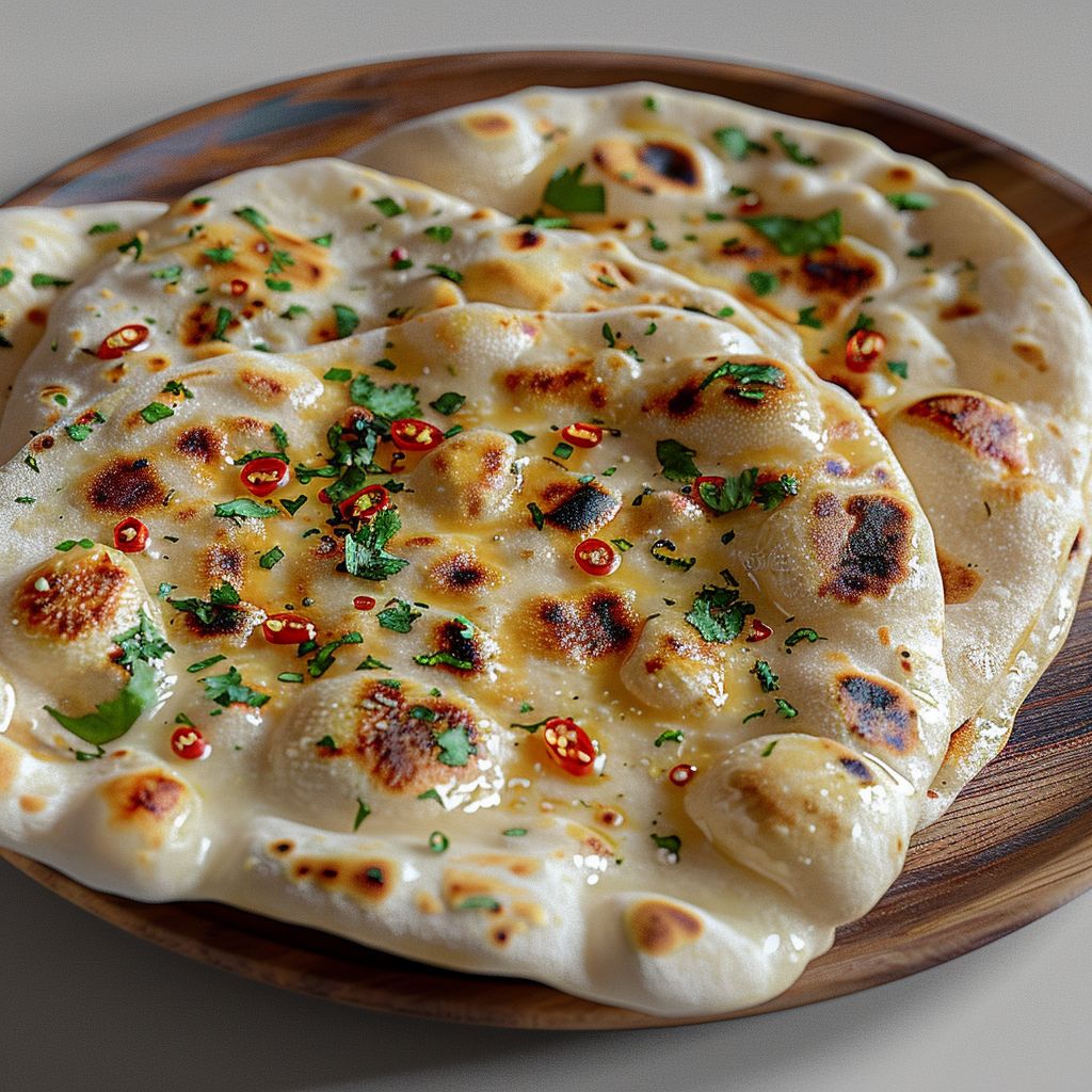 Cheese and chilli naan