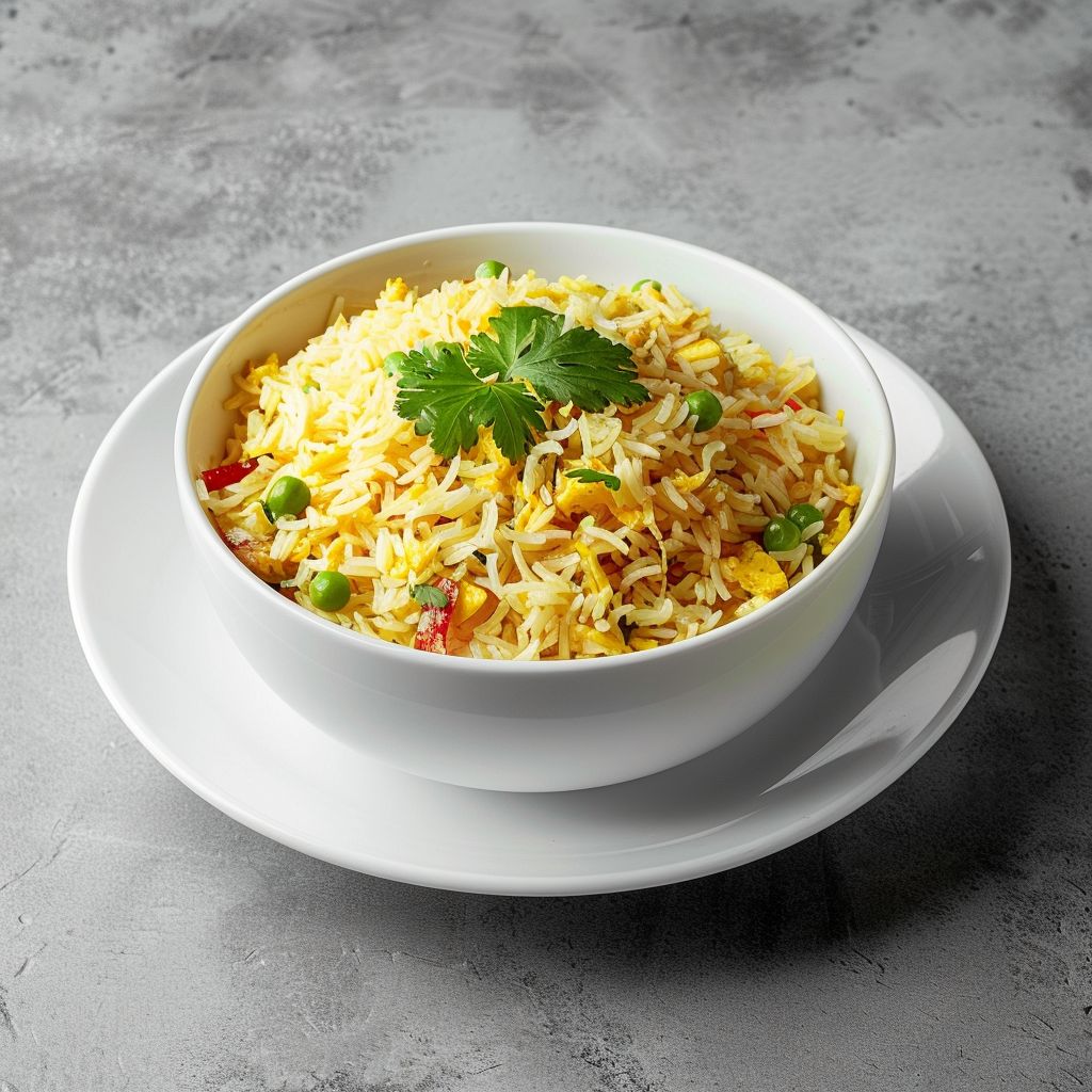 Darjeeling style egg fried rice
