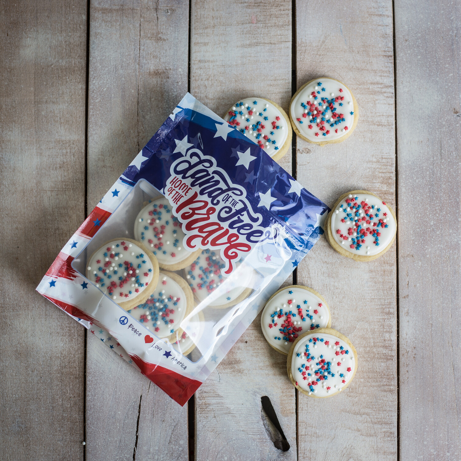 Cookie Pouch: Fourth of July Themed