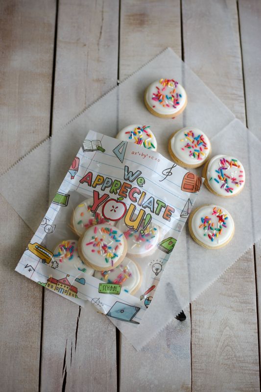 Teacher Appreciation Cookie Pouch