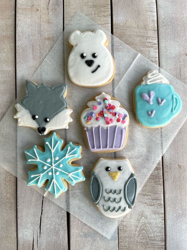 Decorated sugar cookies-by the half dozen