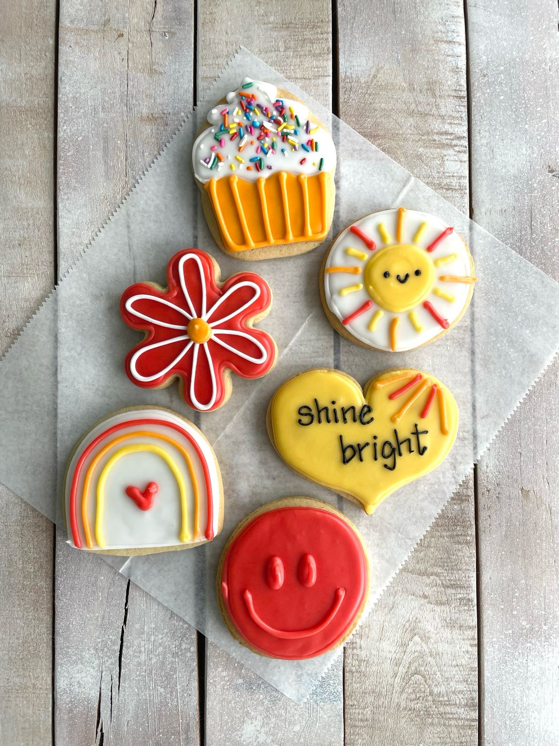 Decorated sugar cookies-by the half dozen