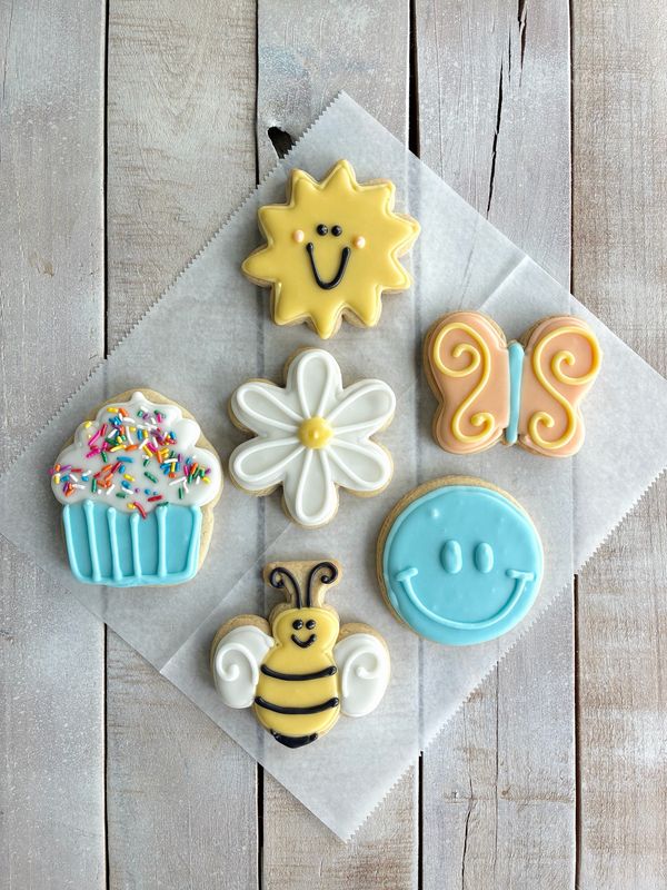 Decorated sugar cookies-by the half dozen