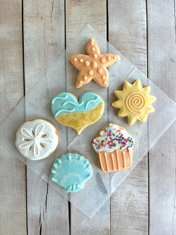 Decorated sugar cookies-by the half dozen