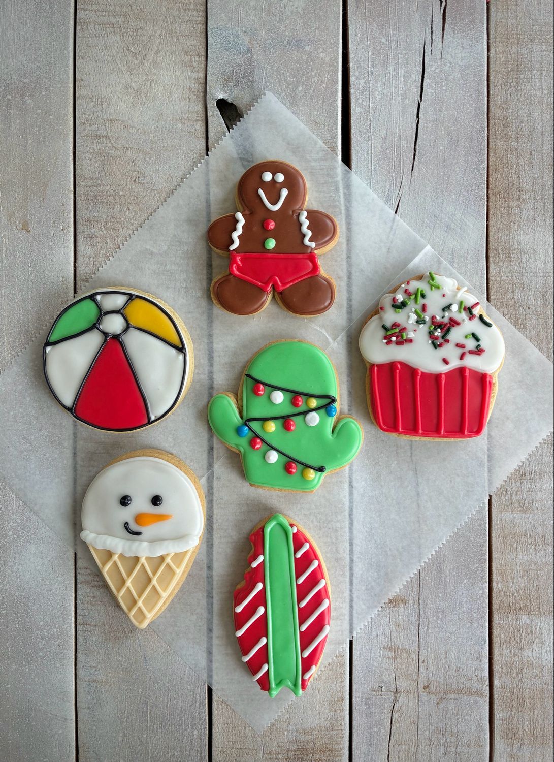 Decorated sugar cookies-by the half dozen