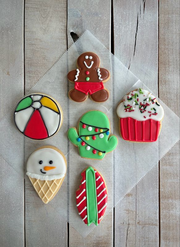 Decorated sugar cookies-by the half dozen