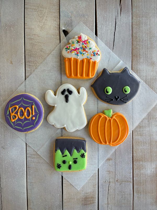 Decorated sugar cookies-by the half dozen