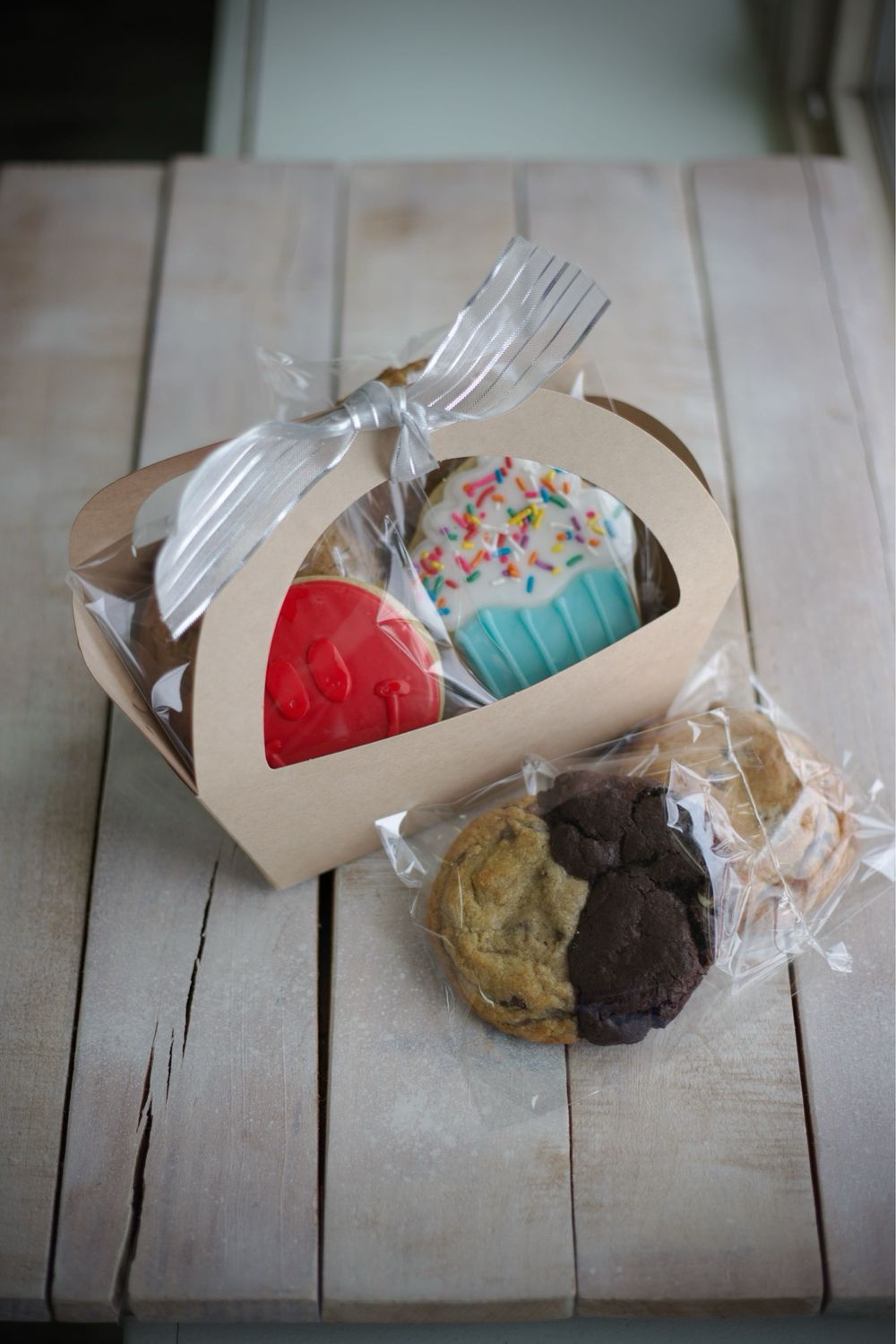 Half Dozen Cookie Sampler Basket