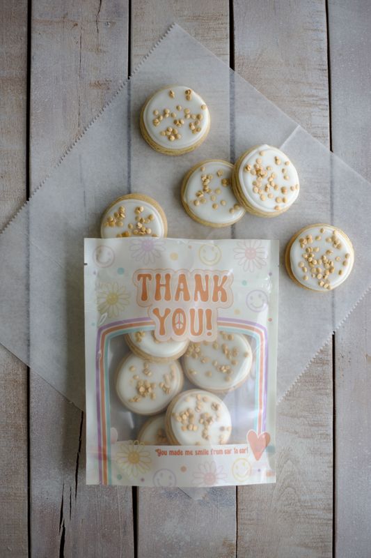 Thank You Cookie Pouch (Groovy)