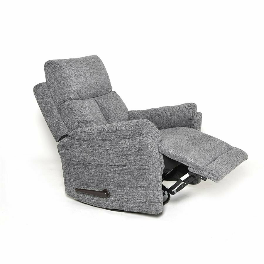 FAUTEUIL BERÇANT INCLINABLE PIVOTANT (C556) GRIS 6488