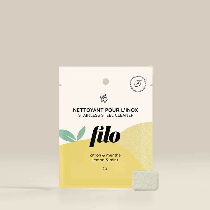 Filo- Nettoyant pour INOX ,citron & menthe