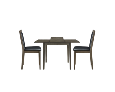 Table & 2 chaises Walsh GRIS
