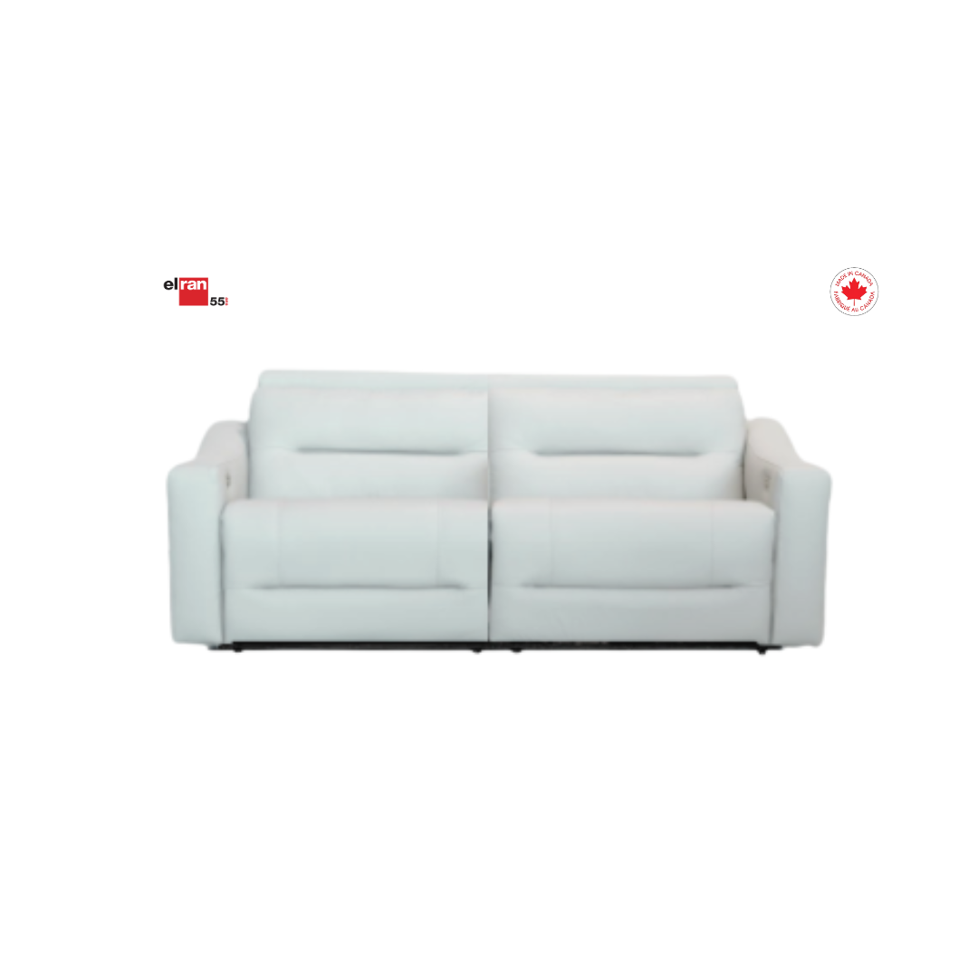 Elran Furniture- Sofa condo NORA en cuir et vinyle
