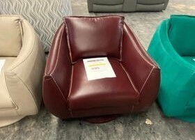 Fornirama- Chaise en 100% cuir italien