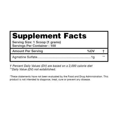 Muscle Sport Agmatine Sulfate