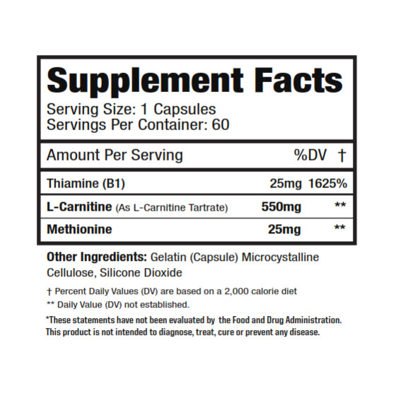 Muscle Sport L Carnitine 60Caps