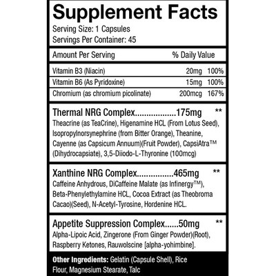 Muscle Sport Thermal Black Series