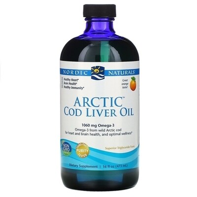 Nordiac Arctic Cod Liver Oil 16 fl oz