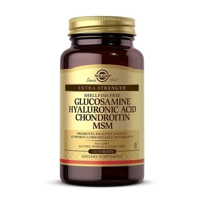 Solgar Glucosamine MSM Complex 120tabs
