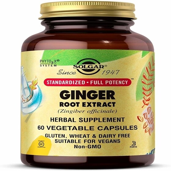 Solgar Ginger Extract 60caps