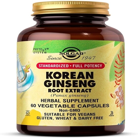 Solgar Korean Ginseng 60caps