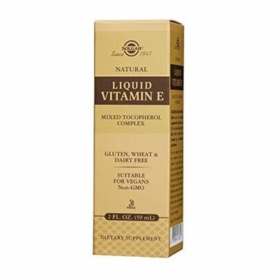 Solgar Liquid Vitamin E 2 FL OZ