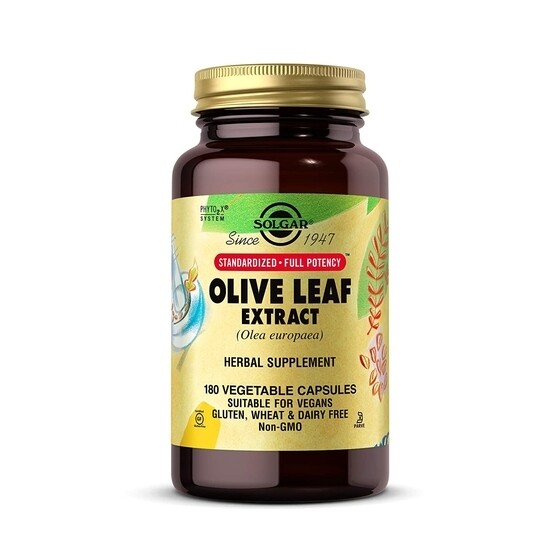 Solgar Olive Leaf Extract 180 Veg Capsules