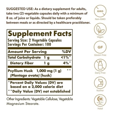 NOW Organic Psyllium Powder 12oz