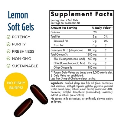 Nordiac Ultimate Omega CoQ10 120 gels