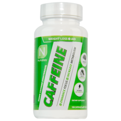 NutraKey Caffeine 100cap