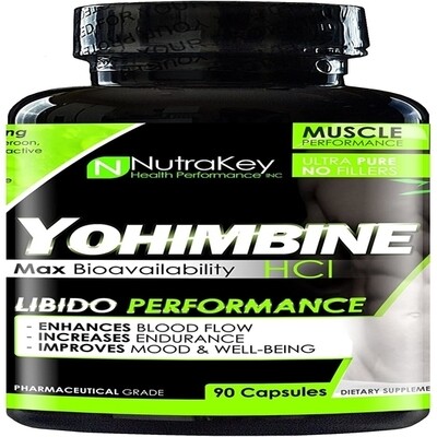 Nutrakey Yohimbine HCL 90 caps
